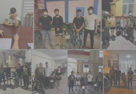 Phòng Cảnh sát cơ động: Xử lý 7 thanh thiếu niên có dấu hiệu điều khiển phương tiện tốc độ cao, lạng lách đánh võng, phóng nhanh vượt ẩu đêm 5.5